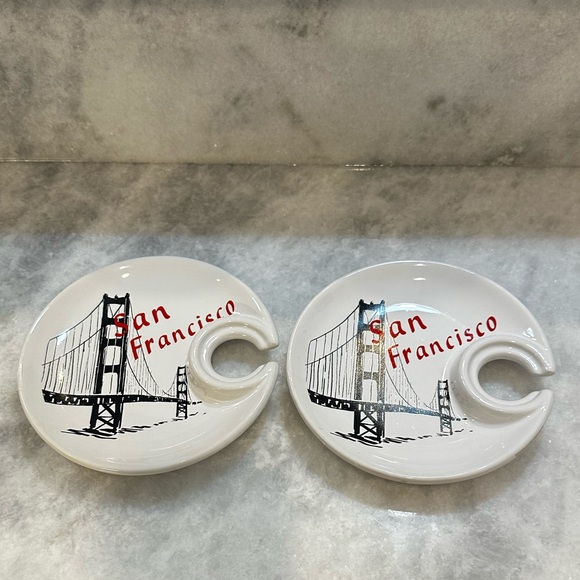 Wine Holder and Snack Plate - Picture 1 of 5